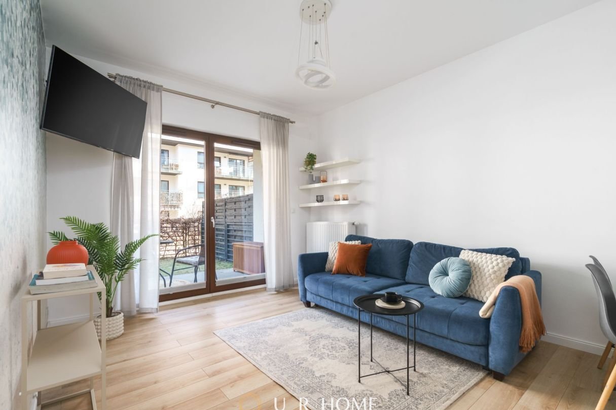 Komfortowe 2 pokoje z ogródkiem i garażem Wilanów