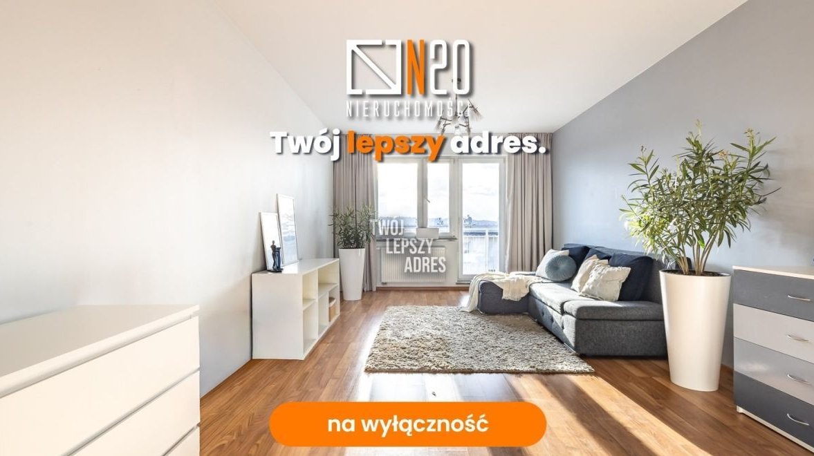 Kliny- przestronne 2-pokojowe mieszkanie, 54 m2