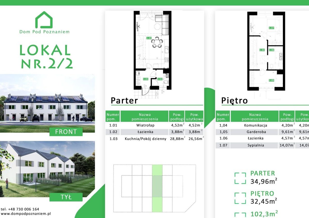 DOM w cenie mieszkania !!! Pompa Ciepła