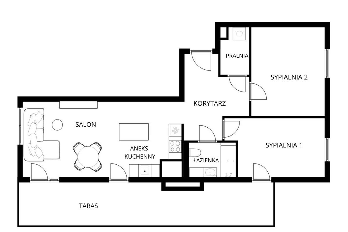 Wyjątkowy APARTAMENT z dużym TARASEM na dachu i widokiem na Poznań