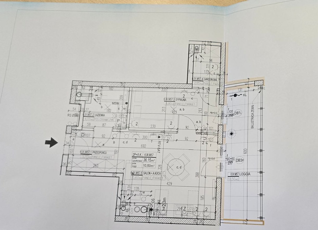 Nowa 2-pokojowe 36,15m2, 10m2 Loggia, panorama Radomia 7 piętro, Garaż