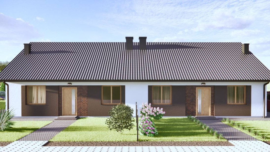 Komfortowe domy parterowe - Słoneczne Wzgórze