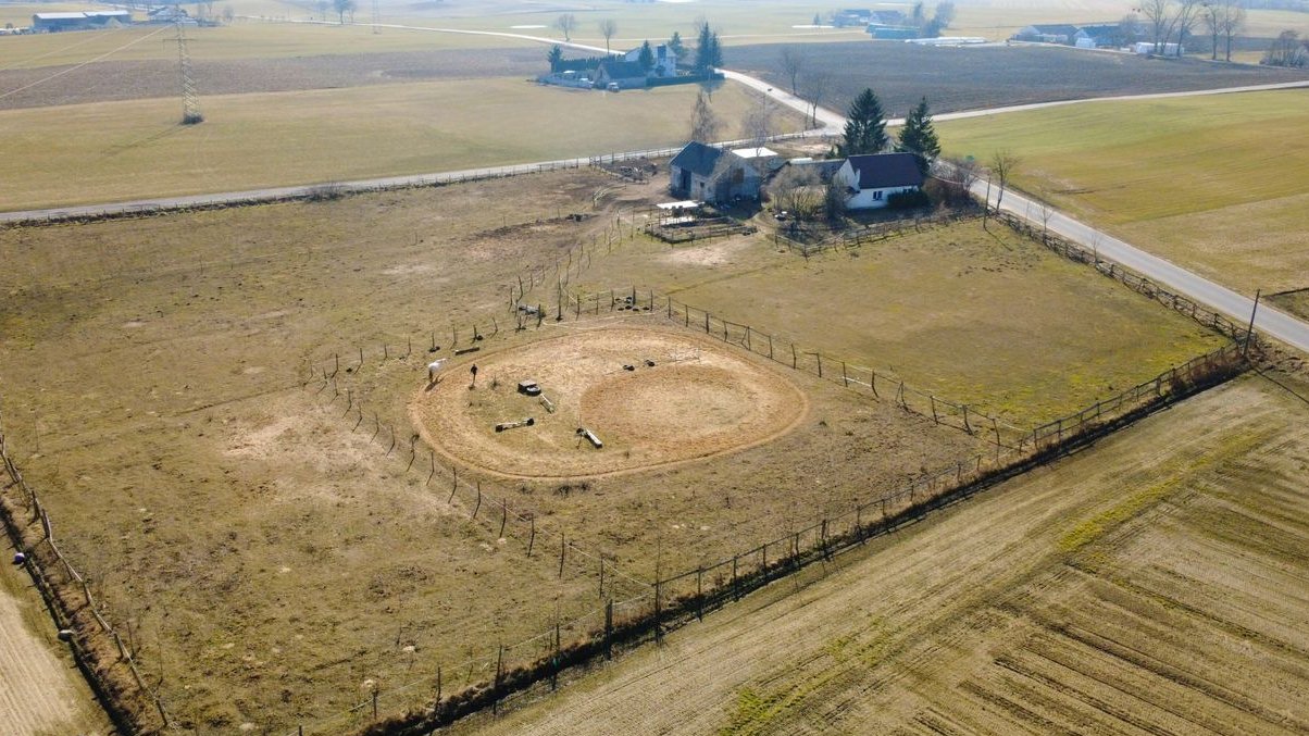 Dom z własną stajnią na 1,08 ha idealne miejsce dla miłośników Natury