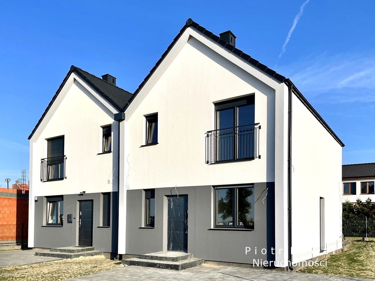 Bliźniak 98,5 m2 - podwójna ściana- taras od południa -własność gruntu