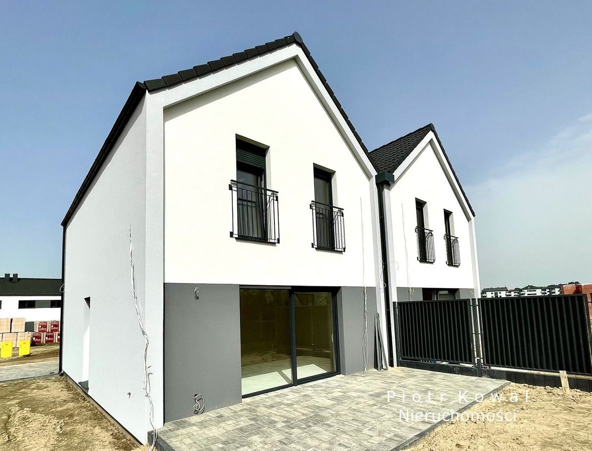 Bliźniak 98,5 m2 - podwójna ściana- taras od południa -własność gruntu