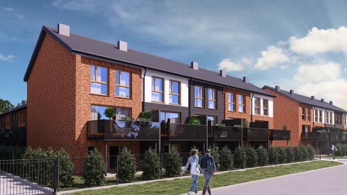 Nowoczesna architektura, Rumia - dom o pow. 136,44