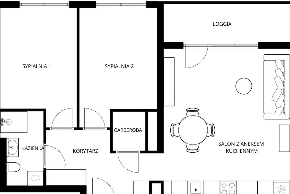 JEDYNE w swoim rodzaju, KOMFORTOWE 3 pokoje na POLANCE