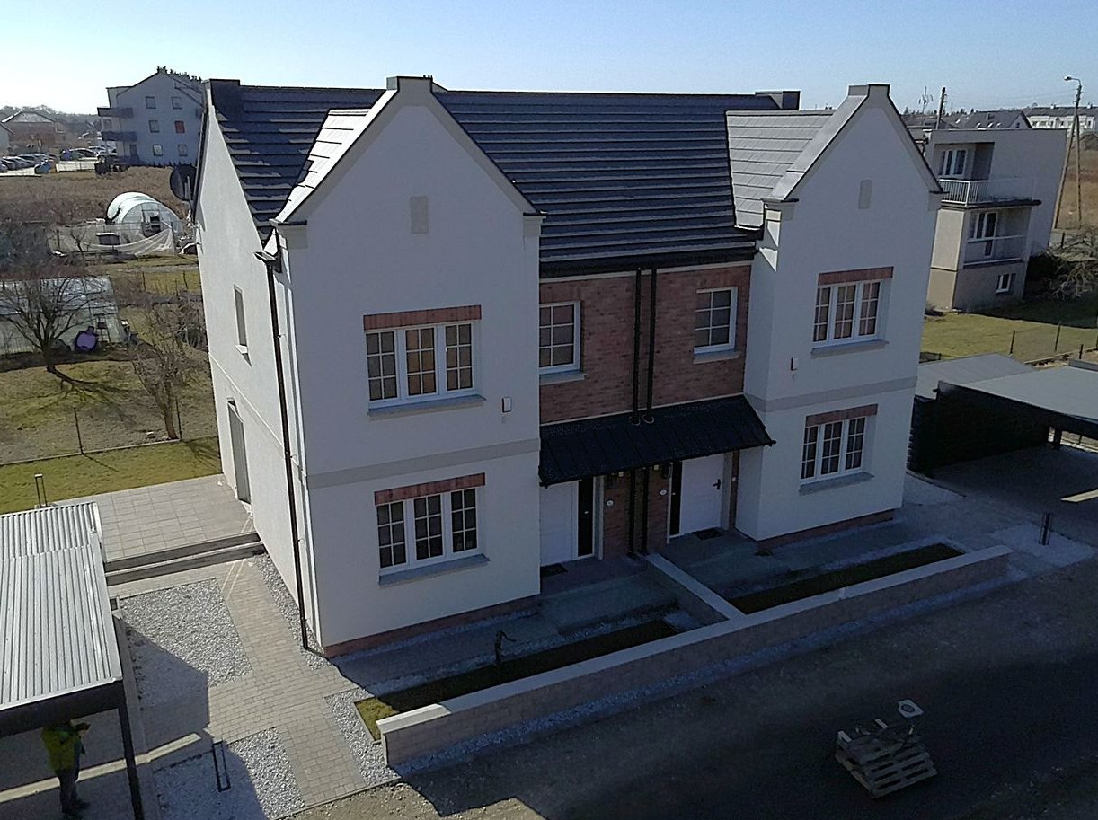 Piękny brytyjski dom , energooszczędny