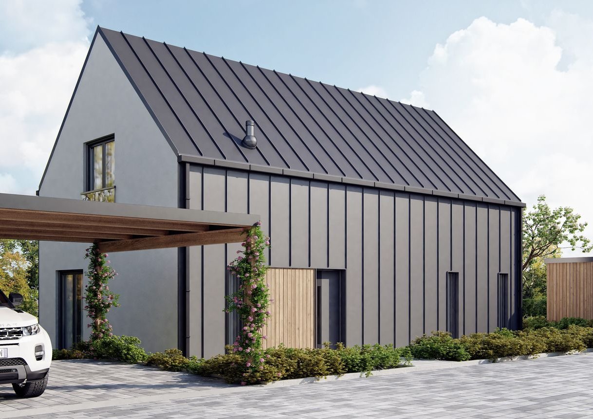 NOWY DOM JEDNORODZINNY na kameralnym, zamkniętym osiedlu