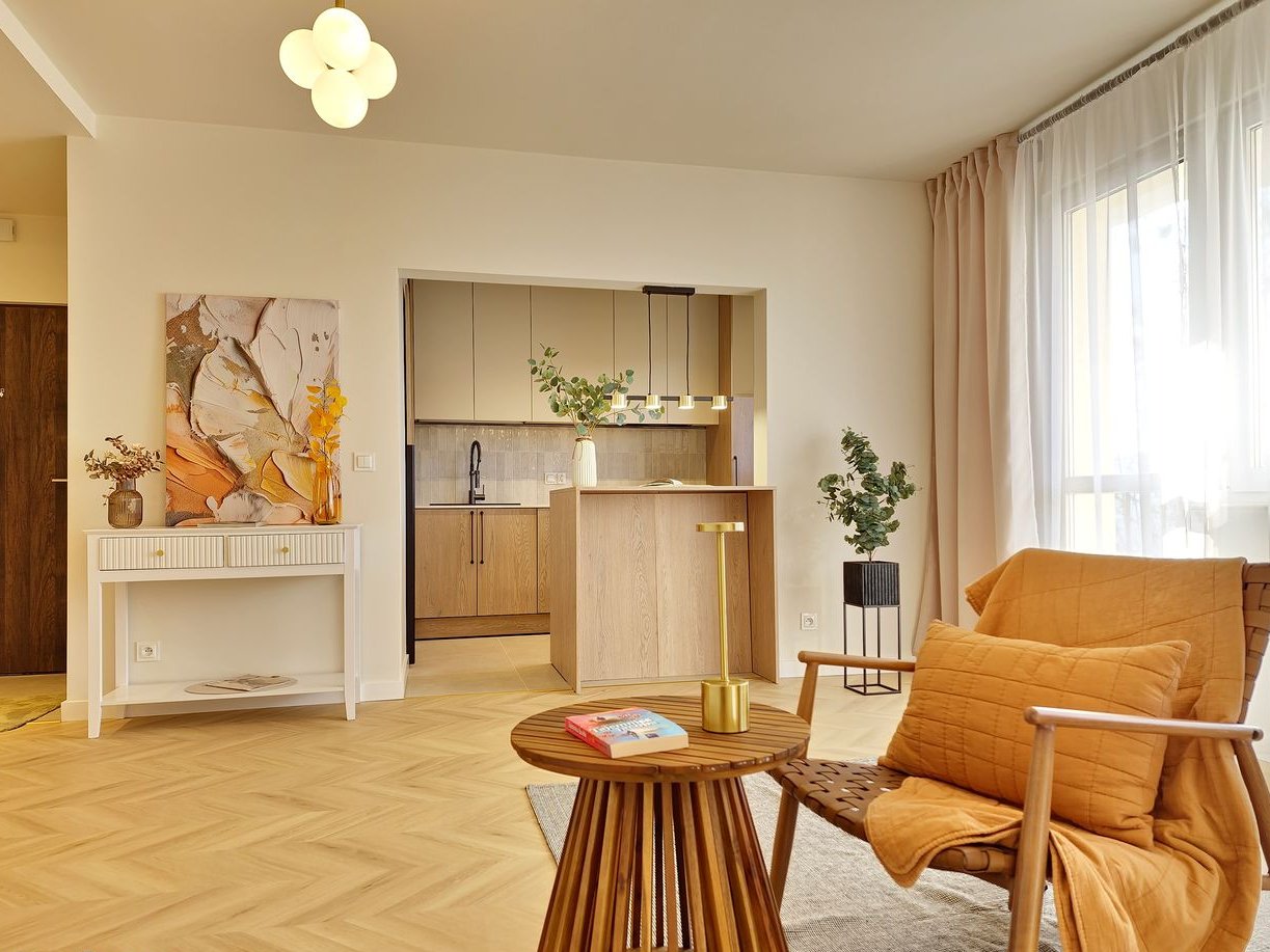 Wyspa, ukryta SPIŻARNIA i PRALNIA w bloku? Zobacz te 61m²!