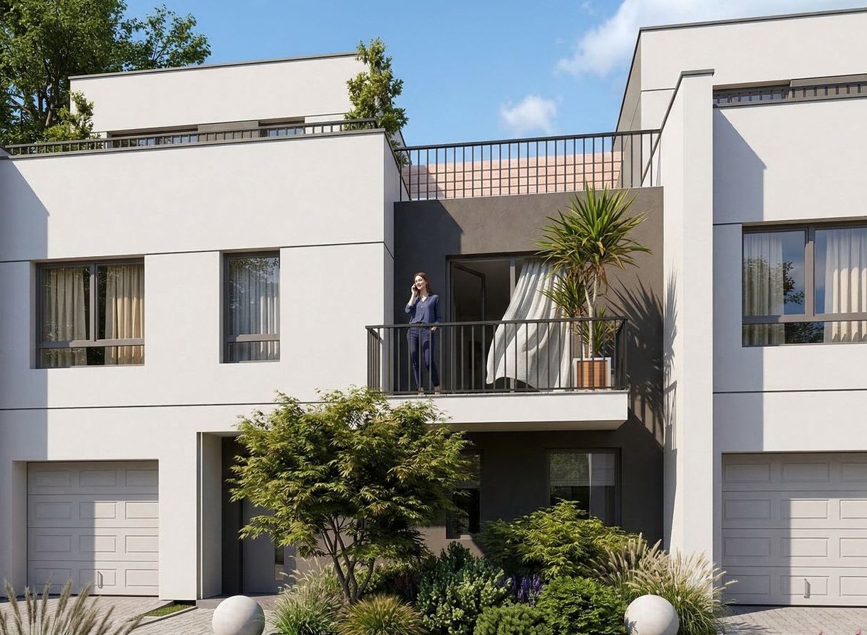 Domy w zabudowie Szeregowej 145,15 m2 Bilcza Oś. Echo 2