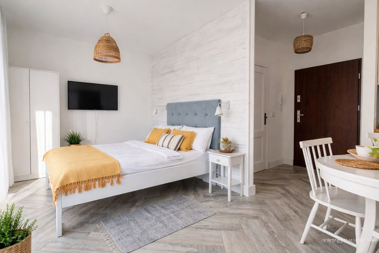 Apartament Morski – taras z ogródkiem |ok 350 m od morza|m. parkingowe