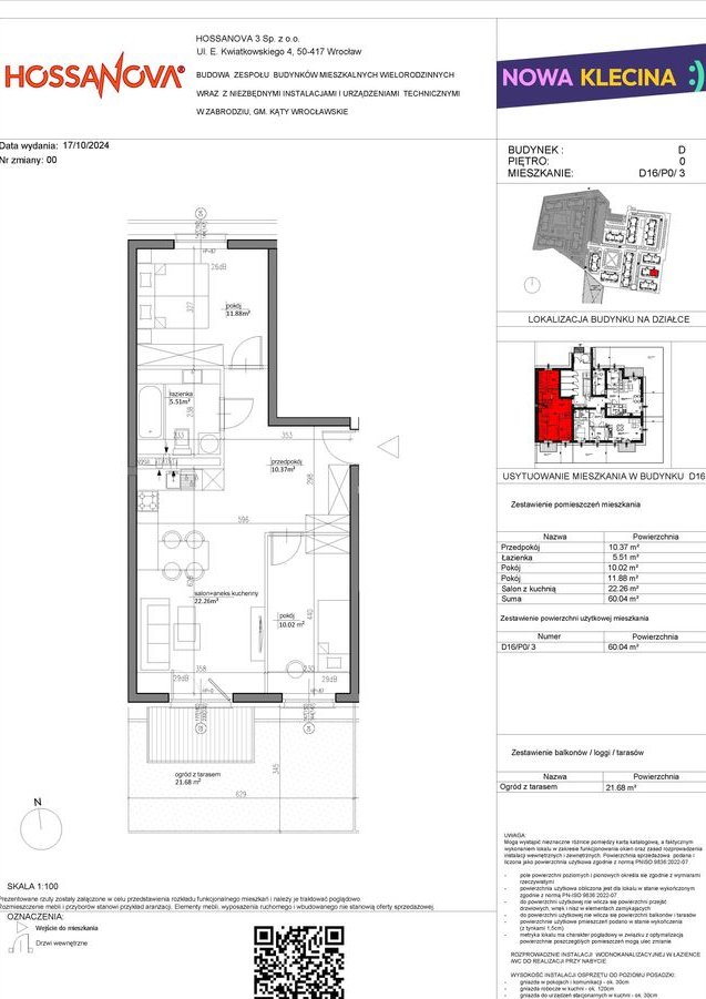 Nowa Klecina | mieszkanie 3-pok. | Ogródek | PROMOCJA CENOWA