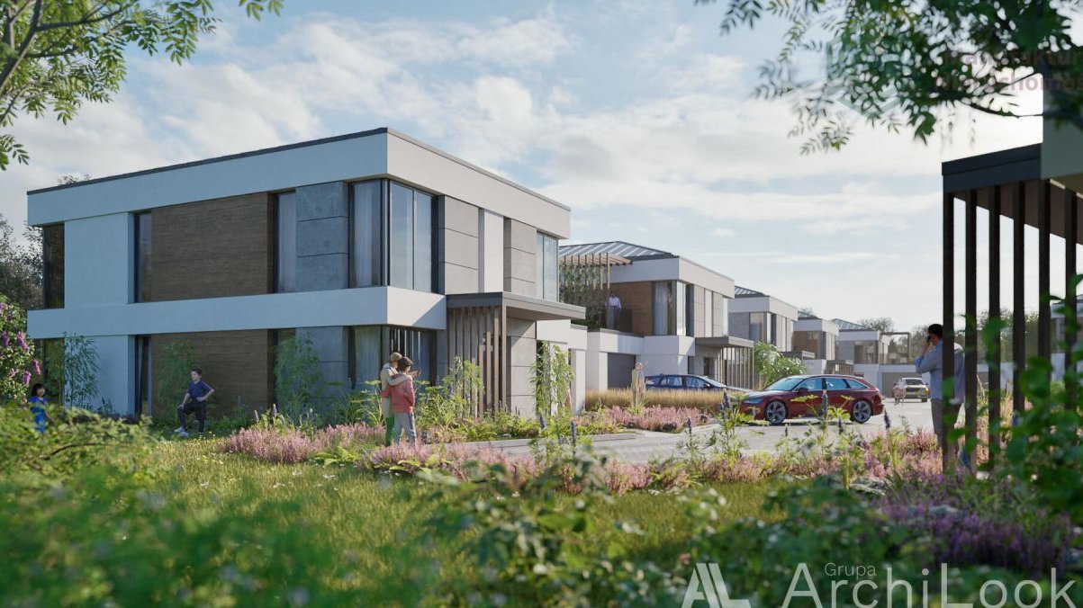 Dom Premium 160 m² pompa ciepła + rekuperacja. Brz