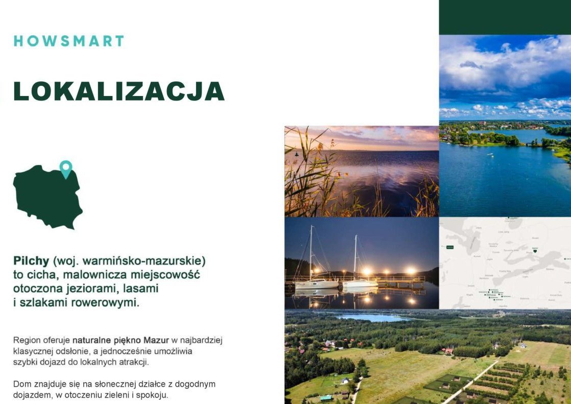 Całoroczny dom blisko jeziora