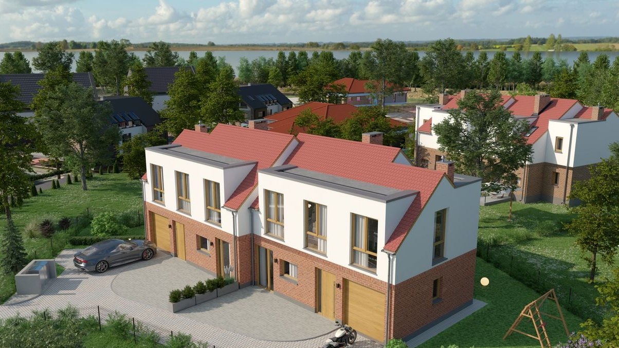 Nowy dom nad jeziorem Ukiel (Olsztyn, Likusy)