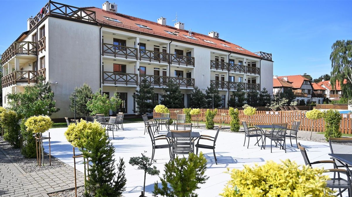 Apartament nad morzem, 2 pokoje, 150 m od plaży, basen