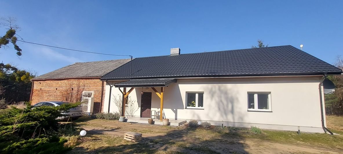 Dom z własnym lasem (9,72 ha) – 37 km od Torunia