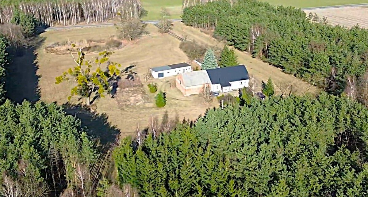 Dom z własnym lasem (9,72 ha) – 37 km od Torunia