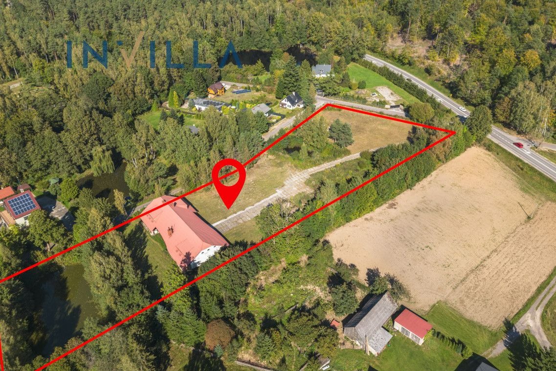 Posiadłość na Kaszubach (dom, działka, dwa stawy)