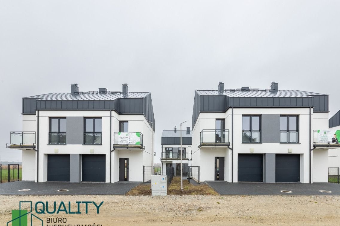 Nowy dom dwulokalowy 95 m2 +18 m2poddasze Skórzewo