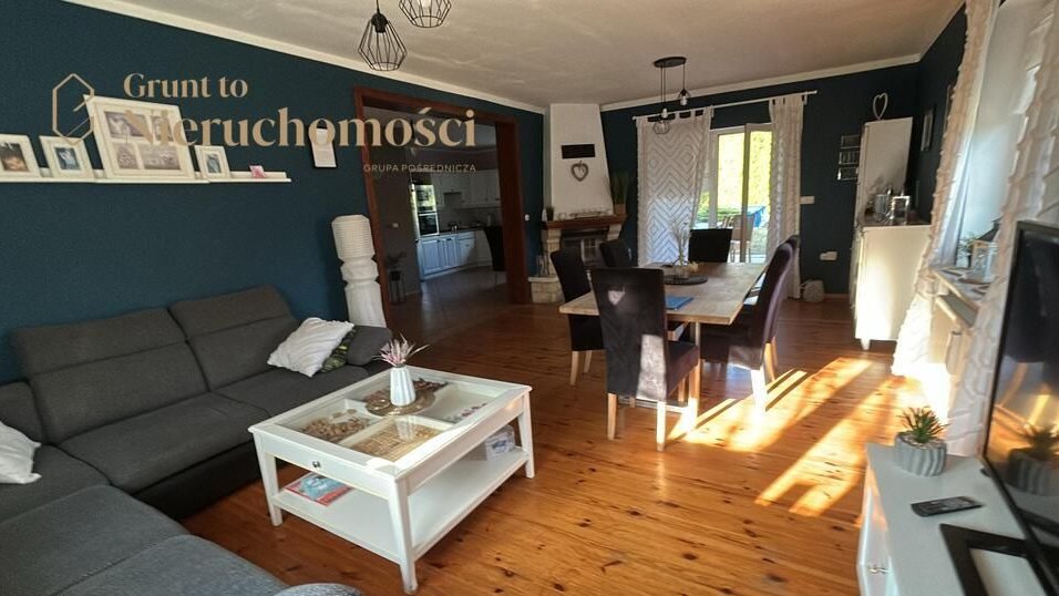 Parterowy dom | 3 sypialnie | kominek | taras