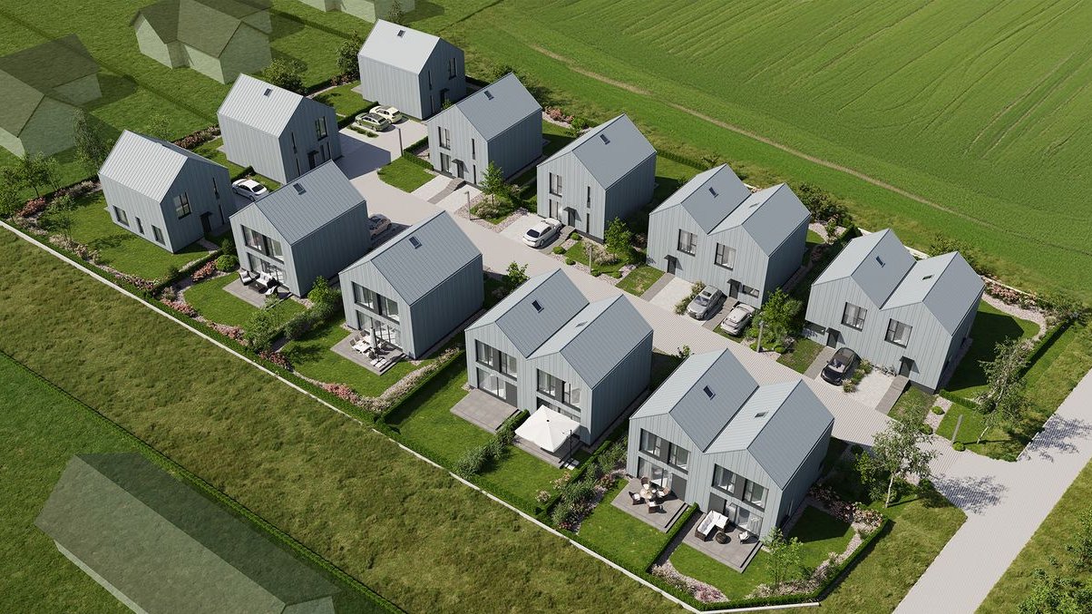 Nowoczesny Dom 123 m² - 5 pokoi - Ogród - Widok