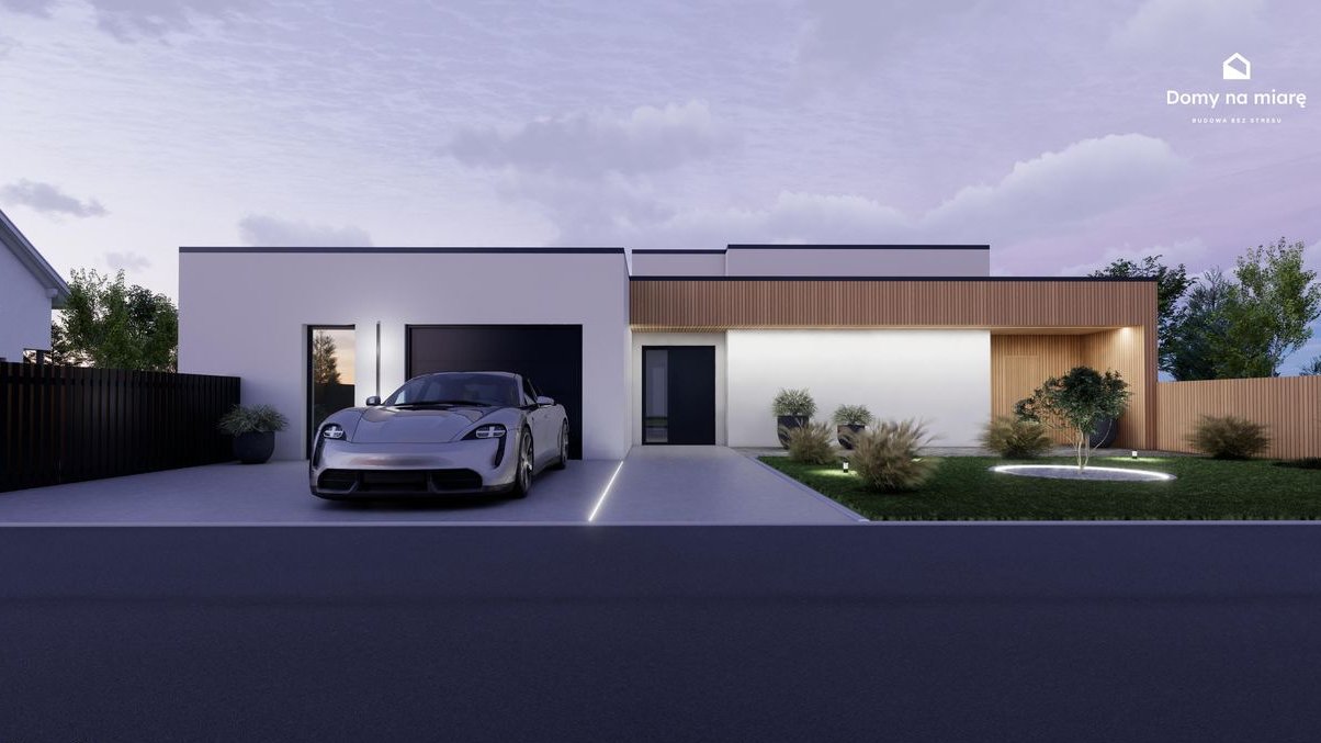 Nowoczesny parterowy dom w Dąbrówce - idealna lokalizacja