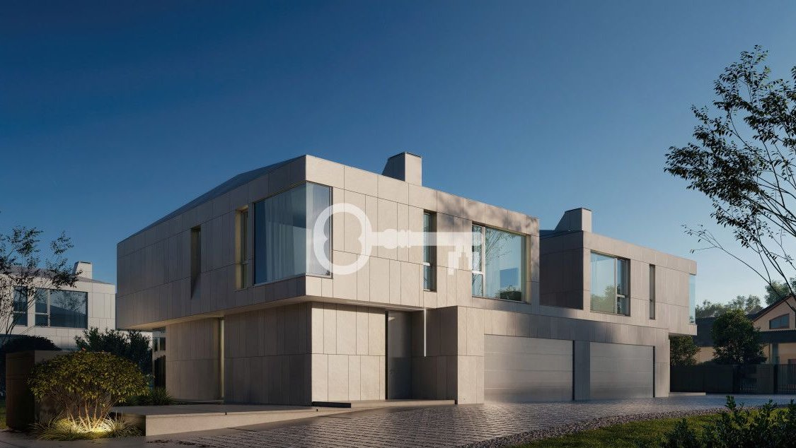 Awangardowy dom na zamkniętym osiedlu