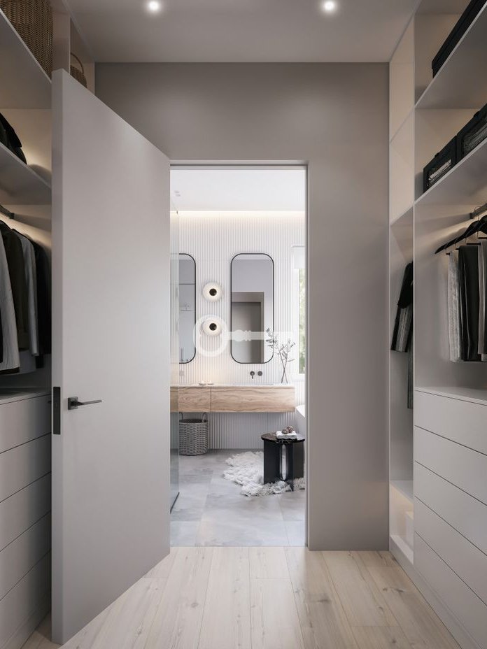 Awangardowy dom na zamkniętym osiedlu