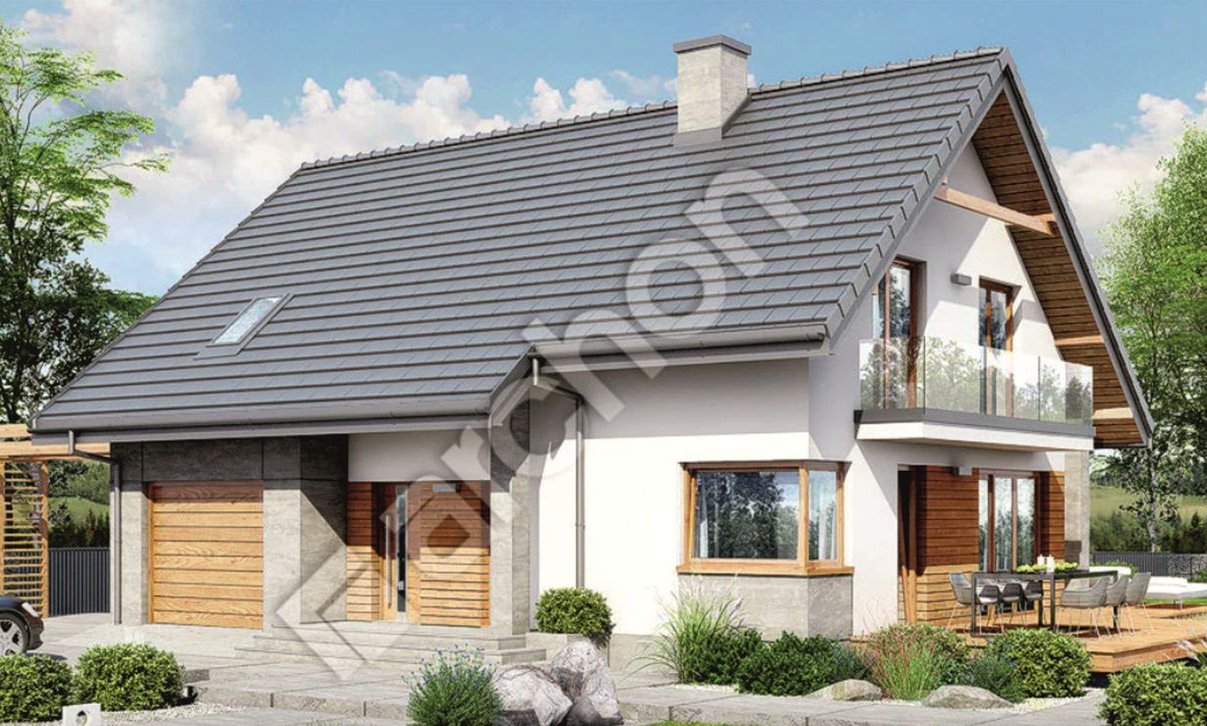 _Nowoczesny Dom z garażem w spokojnej okolicy_ Polkowice _Sucha Górna_