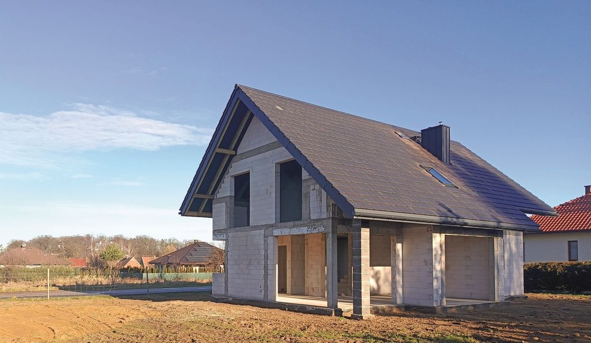 _Nowoczesny Dom z garażem w spokojnej okolicy_ Polkowice _Sucha Górna_