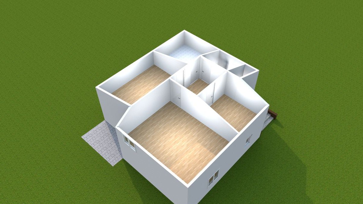 Poddasze | Obok lasu | Możliwość dokupienia drugiej działki z domkiem