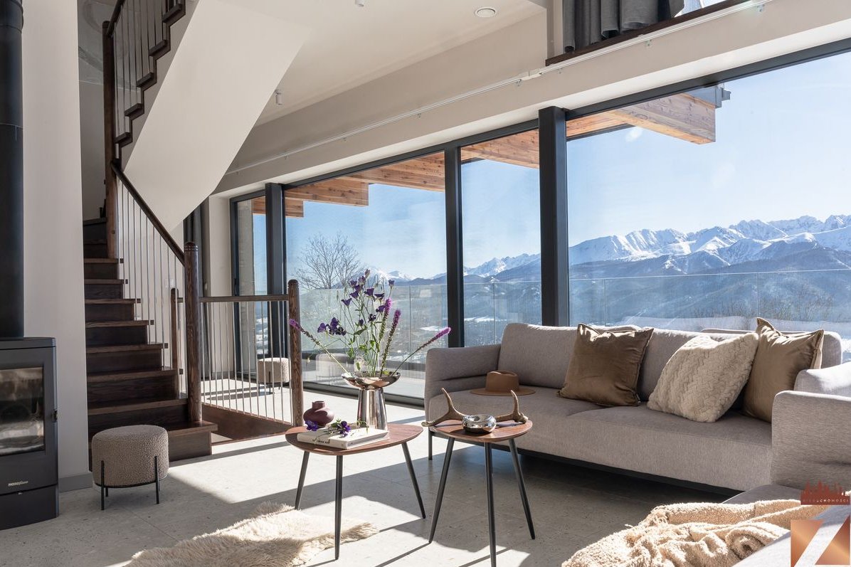 Nowoczesny dom wolnostojący z najpiękniejszym widokiem na Tatry