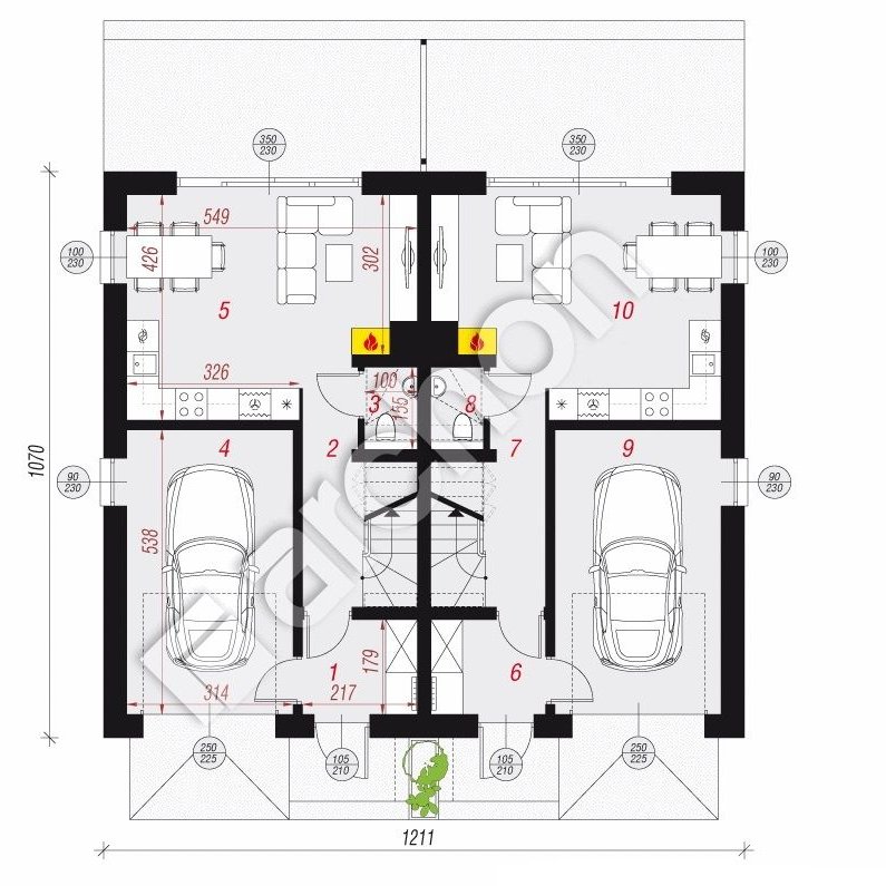 Ostatni dom w zabudowie Bliźniaczej | Stobierna