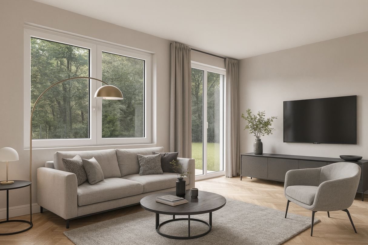 Mikołów: domy przy lesie z ogrodem i garażem