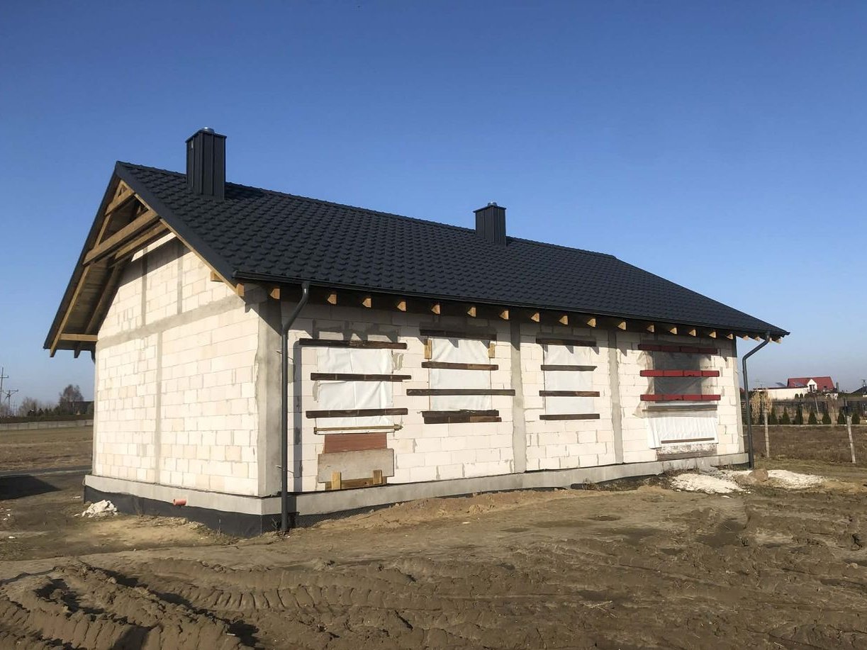 Nowy dom wolnostojący z działką 890 m²