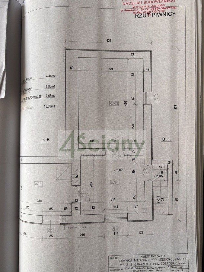 Dom, 111 m², Dziekanów Leśny