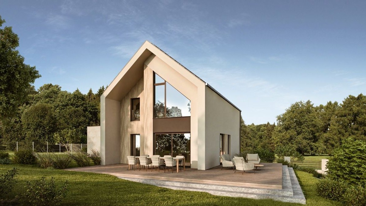 Nowoczesny dom Jaworze ul. Górska