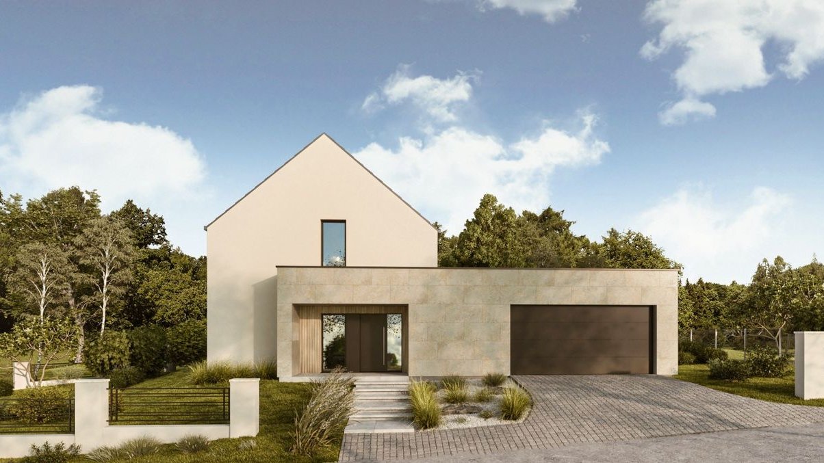 Nowoczesny dom Jaworze ul. Górska