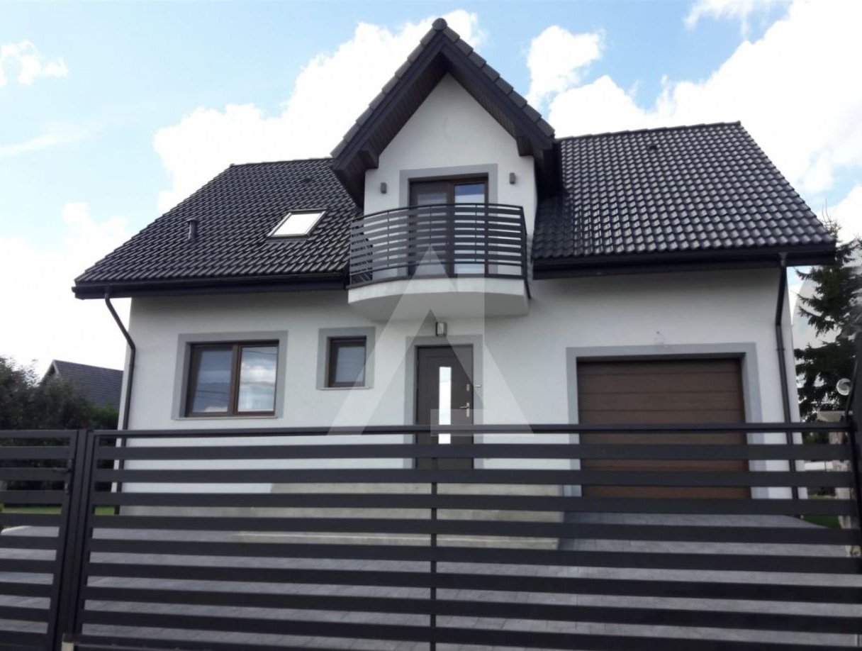 Nowoczesny dom z pompą ciepła