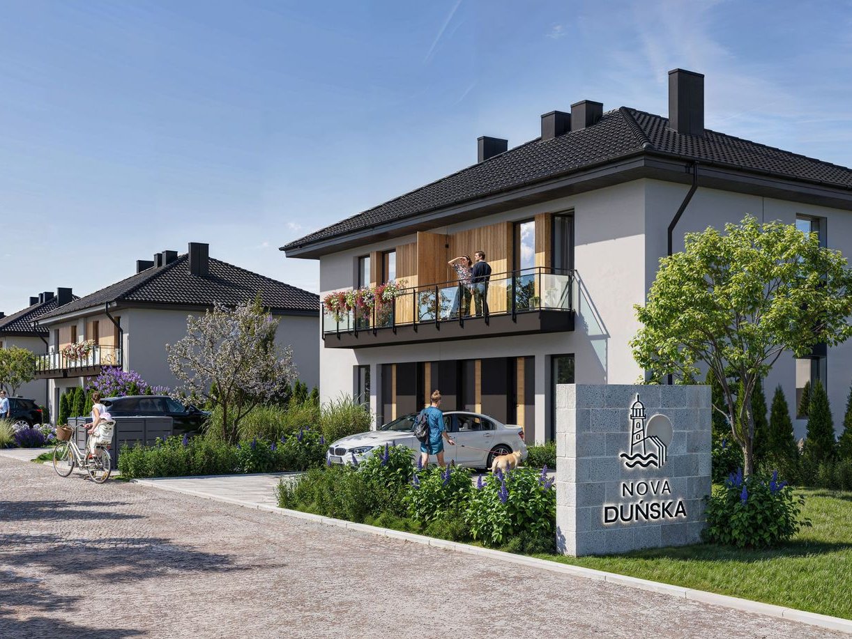 3 POKOJE-OGRÓD-2 TARASY-MIEJSCE POSTOJOWE-NOVA DUŃSKA