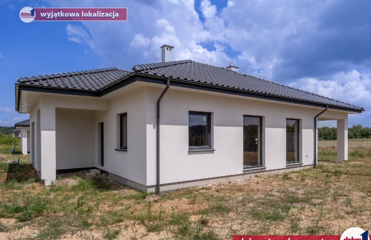 Parterowy dom z dużym salonem gm. Osielsko