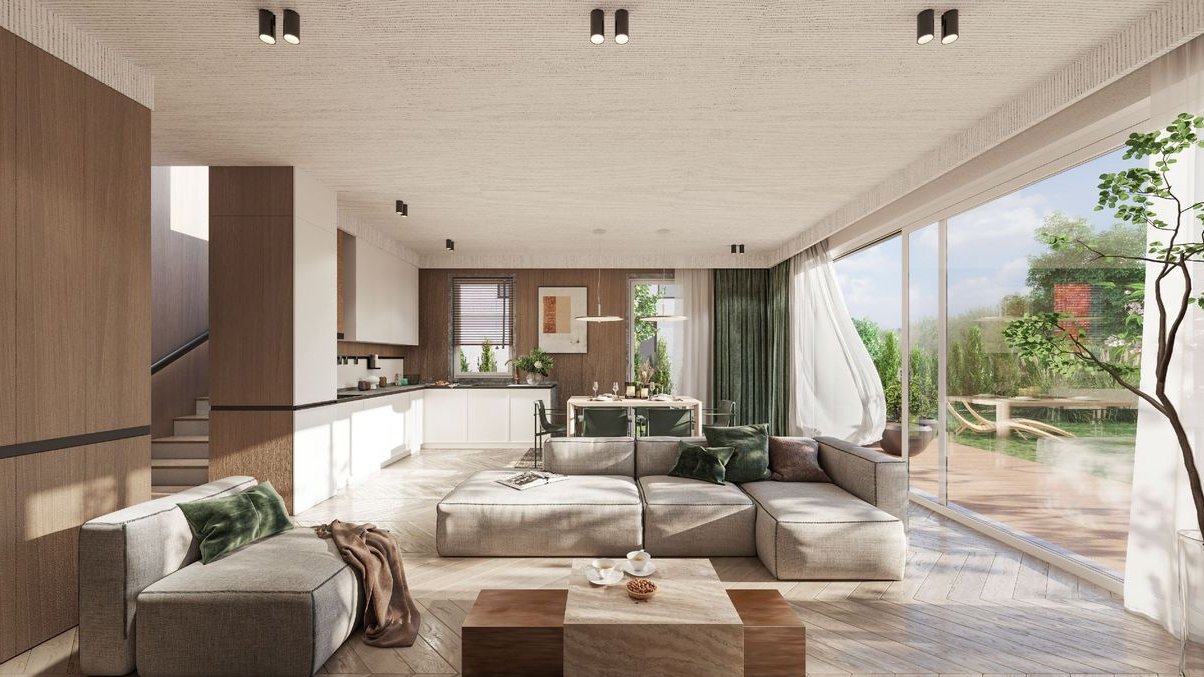 Nowy dom Gocław-Wawer / 148 mkw / 5 pokoi + garaż i ogród