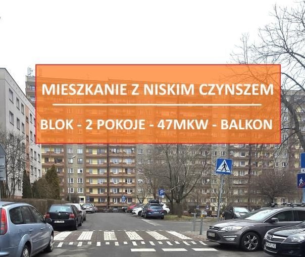 Katowice, Modrzewiowa, 47m2, 2pok, niski czynsz