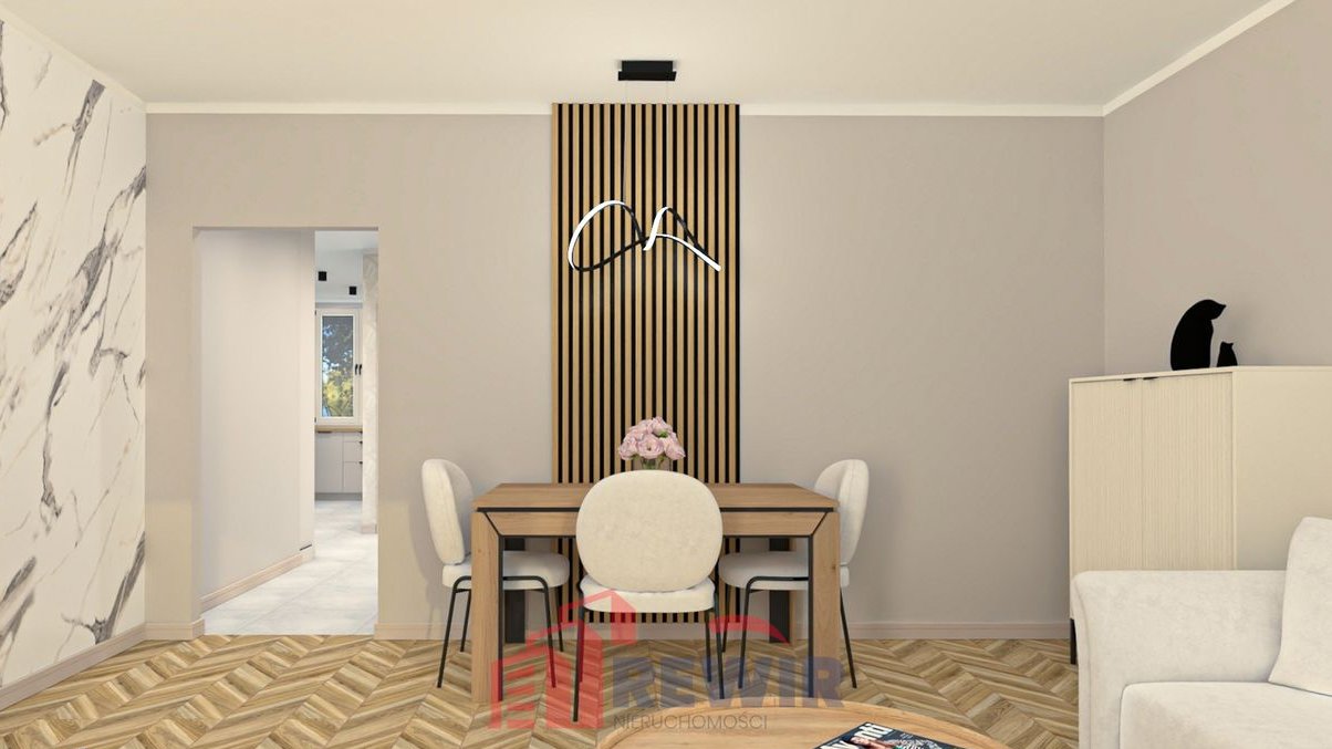 Czteropokojowe mieszkanie na sprzedaż z dwoma balkonami