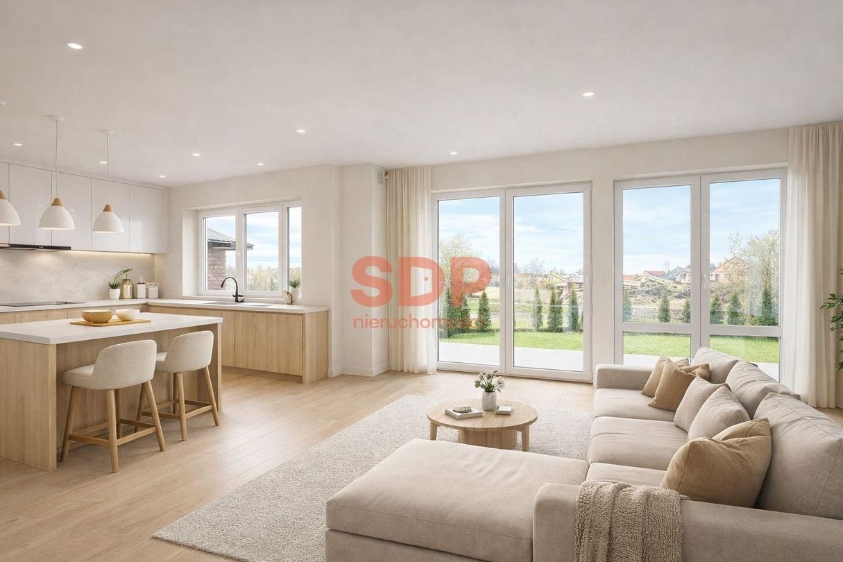 Dom w stylu Bawarskim 4 pokoje ogród 141m2