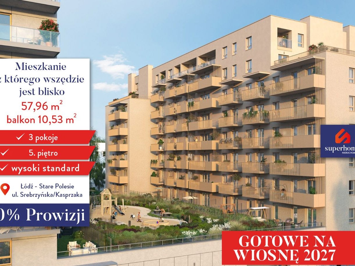 Mieszkanie z którego wszędzie jest blisko - 3 pok./ 58m2 / 5.piętro