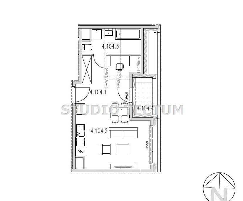 Wieliczka Osiedle Solne kawalerka 31 m2