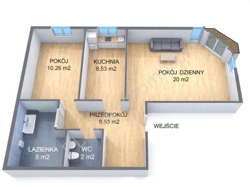 Mieszkanie w centrum miasta